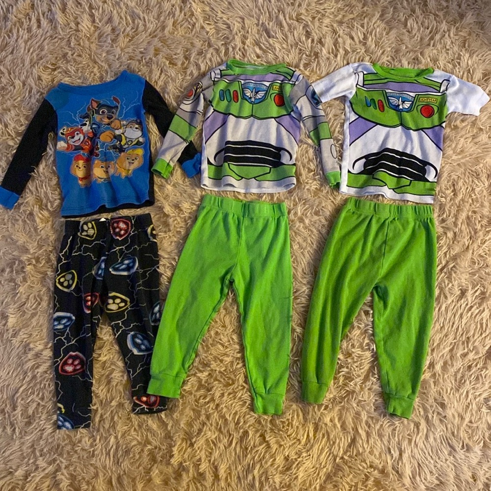 Paw Patrol & Buzz Light Year Children PJS